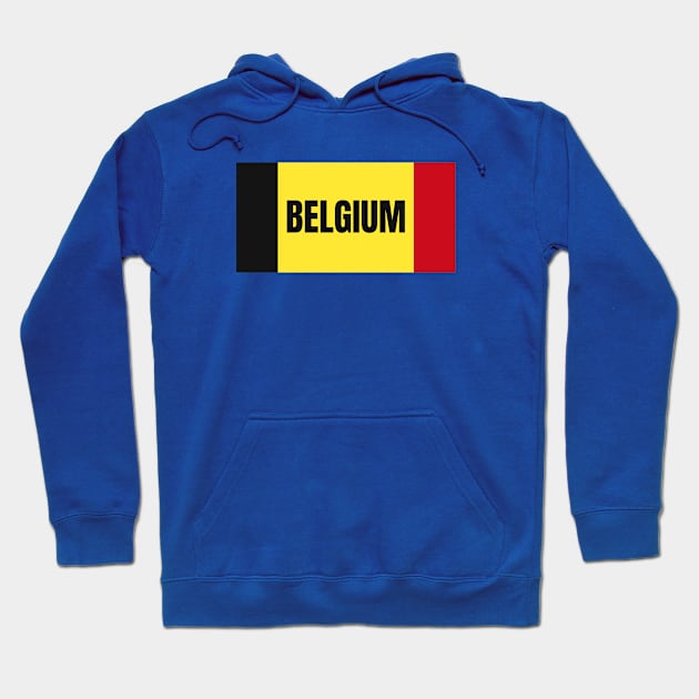 Belgian Flag Colors Hoodie by aybe7elf